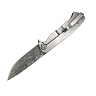 Складной нож Чиж Next (Дамасская сталь, G10) 2