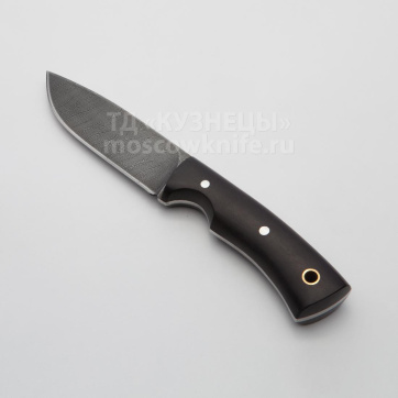 Нож МТ-8 (Дамасская сталь, Граб, Цельнометалличесикй)