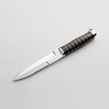 Нож Пограничник (95Х18, кожа, сталь)