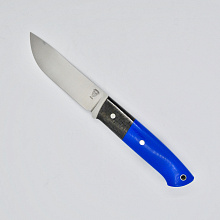 Нож-скинер цельнометаллический С-51 (Сталь - М390, Рукоять - Карбон, G10)