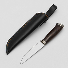 Нож Осётр малый (95Х18, Венге, Мельхиор)