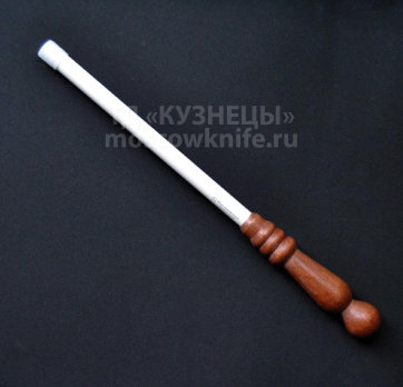 Мусат керамический с деревянной ручкой , 375/225/15мм