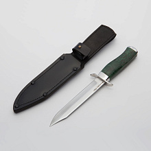 Нож разведчика НР-40 (ХВ5-Алмазная сталь, Карельская береза)