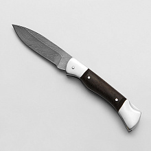 Складной нож Снайпер (Дамасская сталь, Венге)
