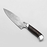 Кухонный нож "Шеф-повар средний" (D2, Венге, Цельнометаллический) 1