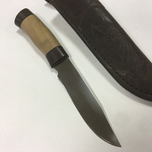 Универсальный нож Н33 (сталь: ЭИ107, рукоять: орех, текстолит)
