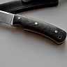 Нож цельнометаллический Акула (Сталь S390, Карбон) 5