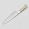 Нож Шеф-повара № 2 (Х12МФ, Акрил Белый, Цельнометаллический) 2