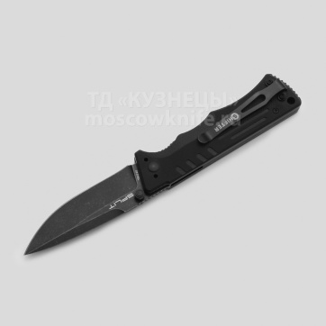 Нож SPLIT Black (Сталь - D2, Рукоять - G10)