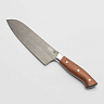 Кухонный нож Сантоку - Европейский (Х12МФ, Бубинго, Цельнометаллический) мт-47 1