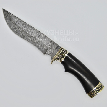 Нож Галеон (Дамасская сталь, Граб)