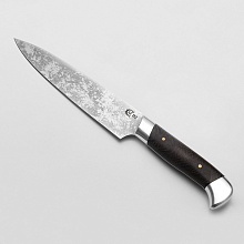 Кухонный нож "Шеф-повар малый" (D2, Венге, Цельнометаллический)