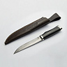 Нож Лань (ХВ5-Алмазная сталь, Граб, Мельхиор) 3