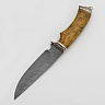 Нож Легионер (дамасская сталь, карельская береза) 2