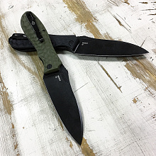 Нож Ponomar Folder olive/blackwash (D2, G10)