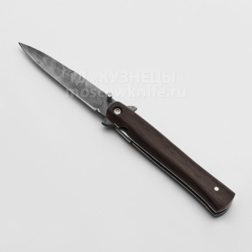 Нож Судак (Дамасская сталь, Венге)