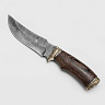 Нож Восток (Дамасская сталь, Мельхиор, Венге) 1