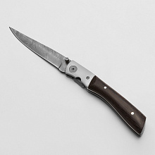 Нож Ласка (Дамасская сталь, Венге)