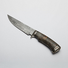Нож Газель (D2, Карельская береза, Мельхиор)