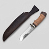 Нож Пушной (Кованая сталь Х12МФ, рукоять береста, венге) 1