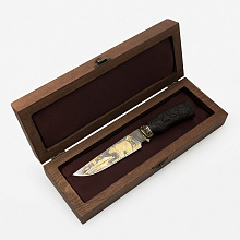 Шкатулка подарочная для ножа "Медведь"