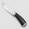 Нож Сеголеток (Булатная сталь, Дерево, Белый металл) 1