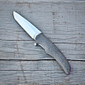 Нож складной "Реликт" (х12мф тигельной плавки, обкладки - карбон) 2