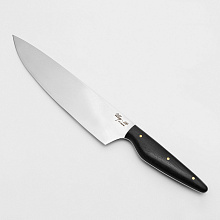 Кухонный нож "Шеф" 210 (95Х18, Граб, Цельнометаллический)