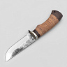 Нож Пушной (Кованая сталь Х12МФ, рукоять береста, венге) 3