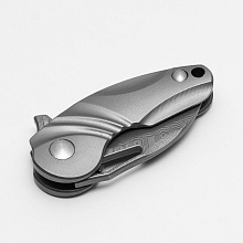 Нож складной SQ 006 (Дамасская сталь, Титан)