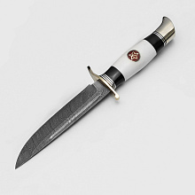 Нож Финка НКВД со звездой (Дамасская сталь, акрил)