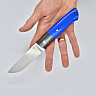 Нож-скинер цельнометаллический С-51 (Сталь - М390, Рукоять - Карбон, G10) 1