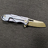Нож складной SQ 001 (М390, Титан) 11