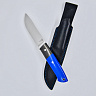 Нож-скинер цельнометаллический С-51 (Сталь - М390, Рукоять - Карбон, G10) 3