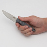 Нож цельнометаллический FRY (Сталь N690, накладки из микарты) 1