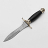 Нож Адмирал (Дамасская сталь, Граб, Мельхиор) 3