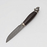 Нож Пойнтер (дамасская сталь, черный граб) 6