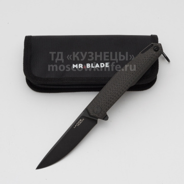 Нож LANCE CARBON от MR.BLADE с клинком из стали D2, рукоять G10