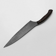 Кухонный нож "Шеф-Повар № 13" (Дамасская сталь, Венге, Цельнометалличекий)