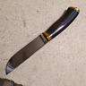 Нож Бекас (110Х18, Граб, Латунь) 2