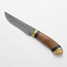 Нож Путник (Дамасская сталь, Граб)