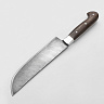 Нож Узбек (Дамасская сталь, Венге, Цельнометалический) 3