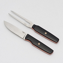 Набор для стейка SET HUNTING Вилка и нож (Сталь Niolox, рукоятка G10)