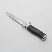 Нож разведчика НР-40 (ХВ5-Алмазная сталь, Карельская береза)