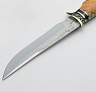 Нож Клык (95Х18, Кап клена, Мельхиор) 5