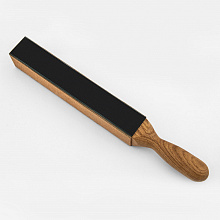 Доска для правки ножей четырехсторонняя с рукояткой (кожа и замша)