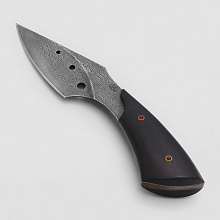 Нож Ф 1 (Дамасская сталь , Дерево, Белый металл)