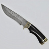 Нож Галеон (Дамасская сталь, Граб) 1