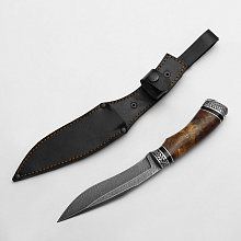 Нож Тагар (Дамасская сталь, Кап клёна)