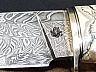 Нож Ф-3.11 (мозаичный дамаск, граб, вставка бивень мамонта) 3